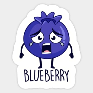 Blueberry Sticker